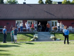 Fra Nettverksbankkens samling på Karlsvik Gård (Foto: Kjellaug Breian Langø)